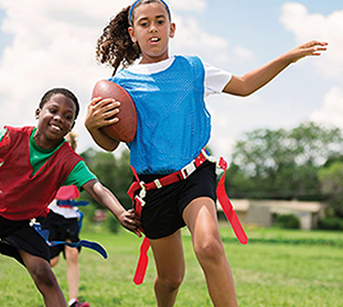 Always helps girls build confidence through sports. #KeepHerPlaying!