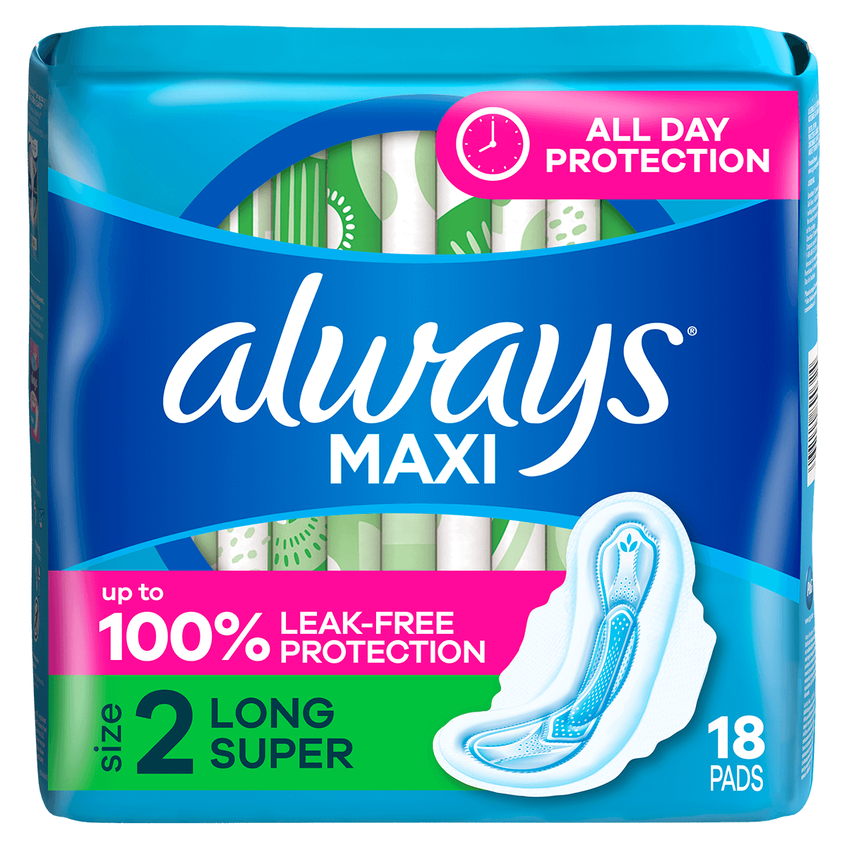 Always Maxi Size 2 Super Pads With Wings | Always®