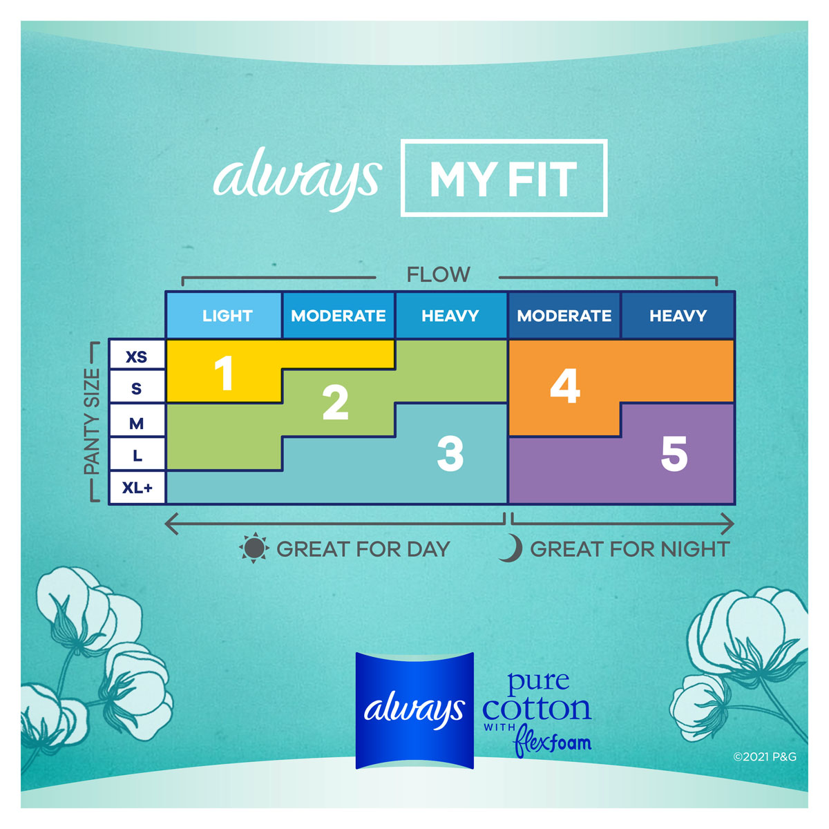 Always-Pure Cotton-With-FlexFoam-My-Fit