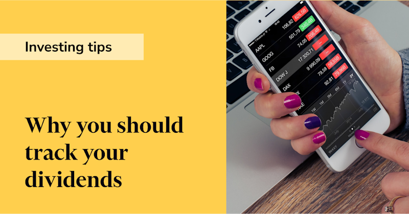 Why you should track your dividends