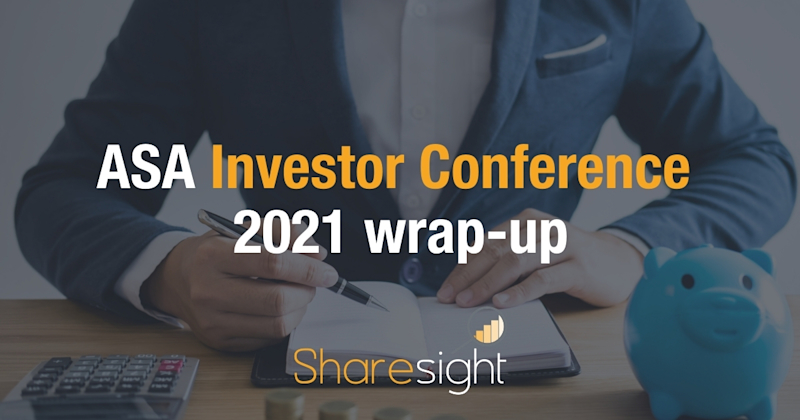 ASA Investor Conference 2021 wrap-up
