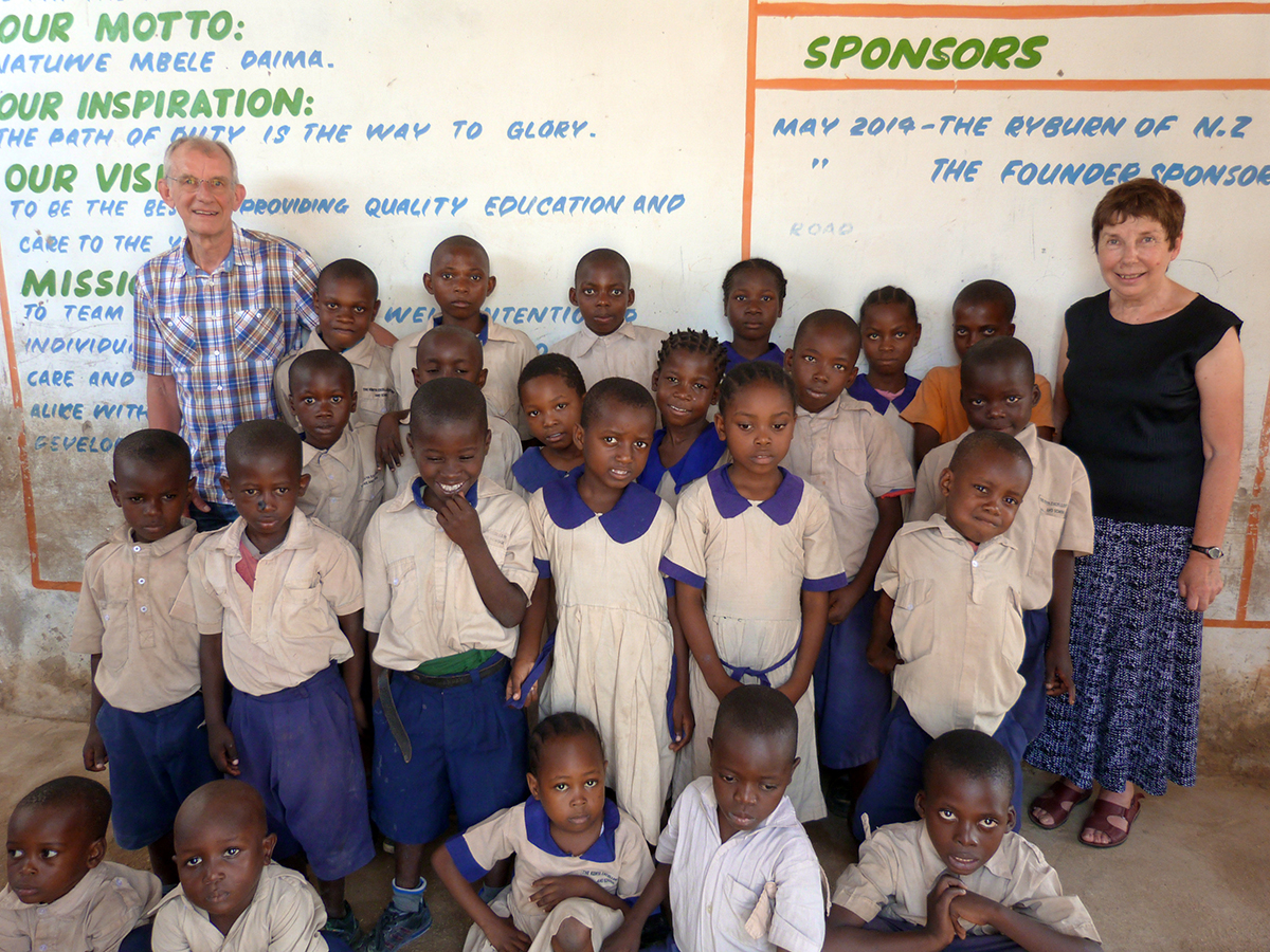 KES - Tony, Merle & students