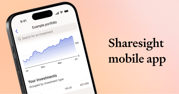 Sharesight mobile app