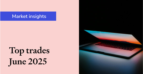 Sharesight top trades June 2025