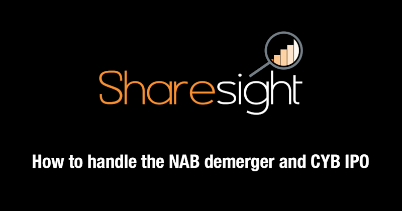 NAB demerger and CYB IPO - Featured