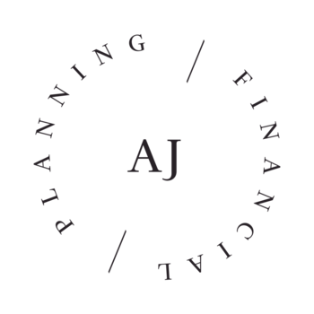 logo - AJ Financial Planning (whi