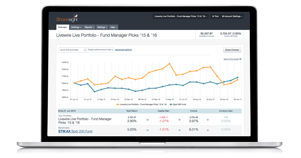 Livewire Live Portfolio Update - 2016-12
