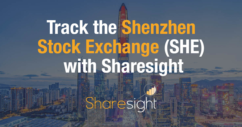 Track Shenzhen Stock Exchange