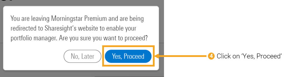 4 - Morningstar connection