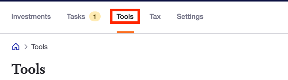 Tools