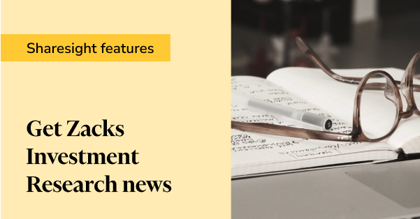 Zacks Investment Research news Sharesight