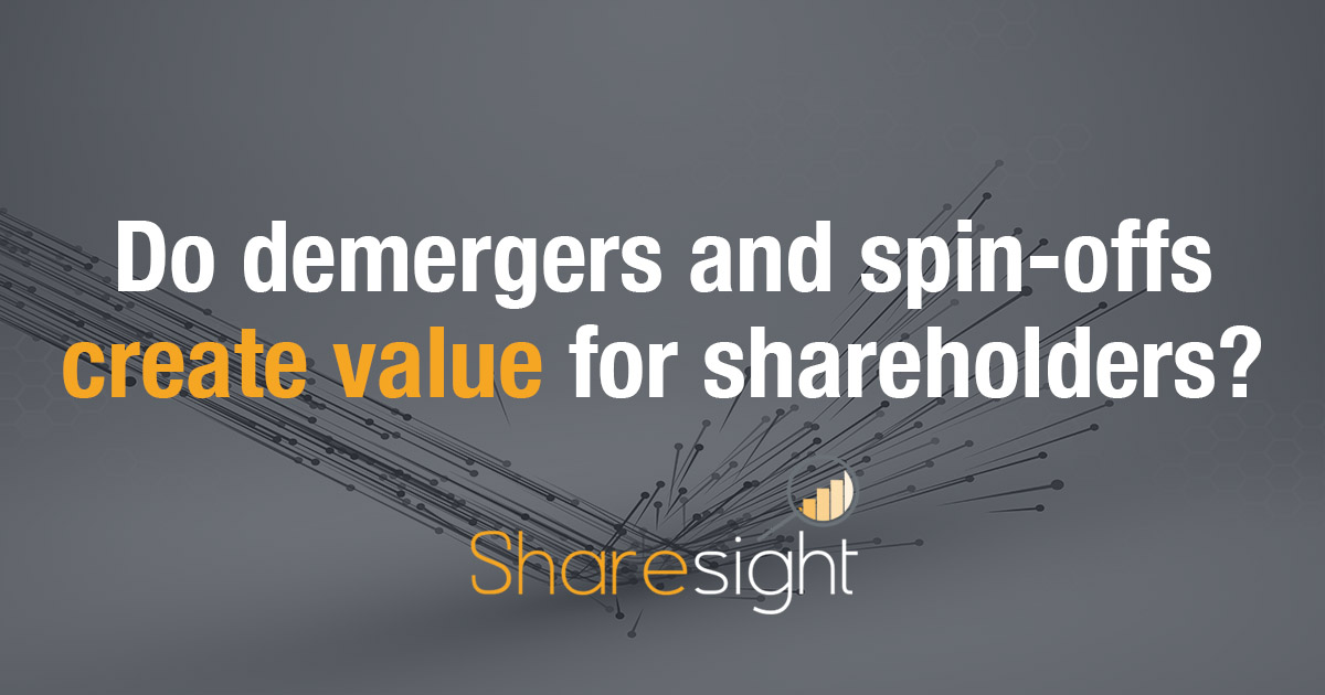 do-demerrgers-create-value-shareholders