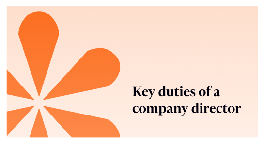 Key duties of a company director