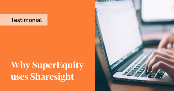 SuperEquity Sharesight testimonial