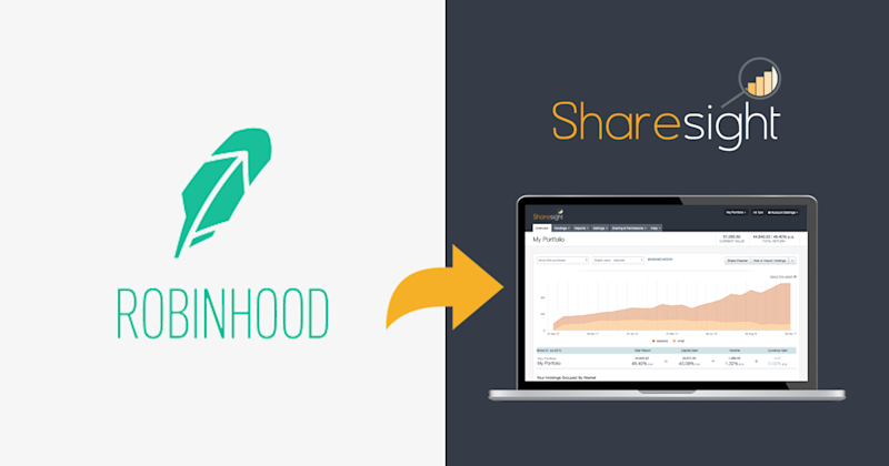 featured - Import Robinhood trades to Sharesight