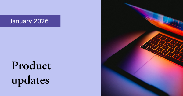 Product updates January 2026