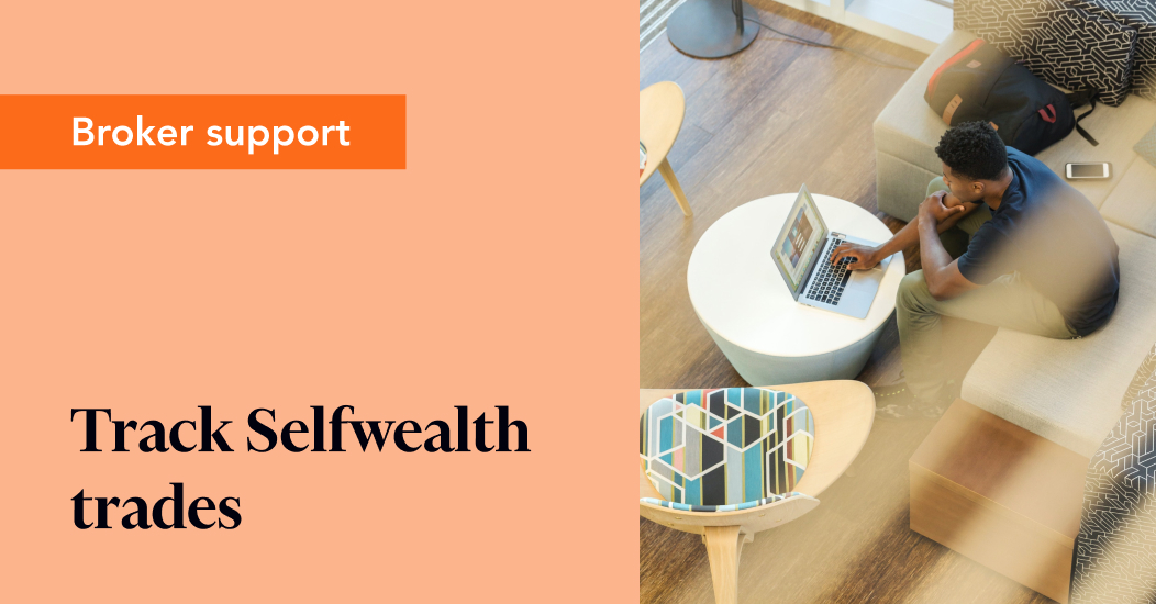 Track Selfwealth trades
