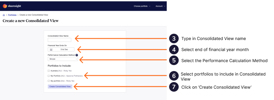 consolidated view - 2