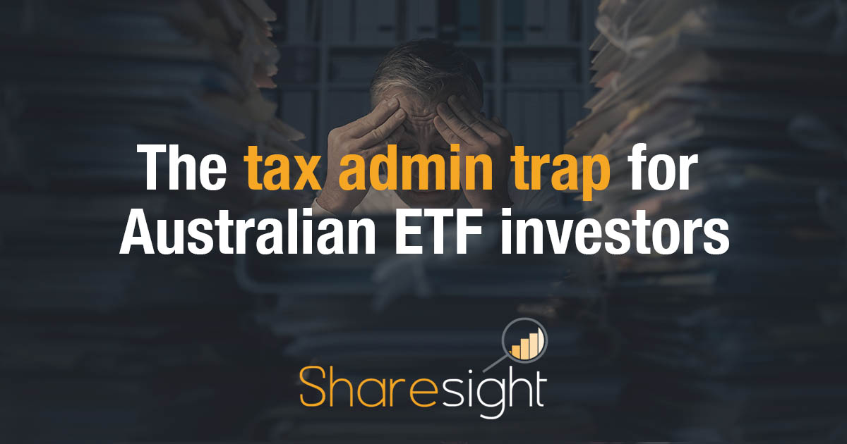 ETF tax admin Australia
