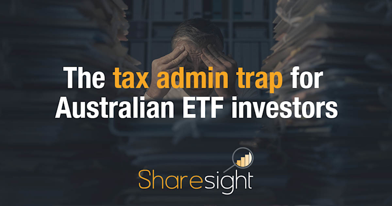ETF tax admin Australia