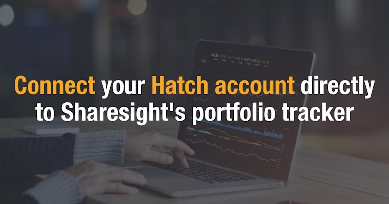 Connect from Hatch directly to Sharesight-s portfolio tracker