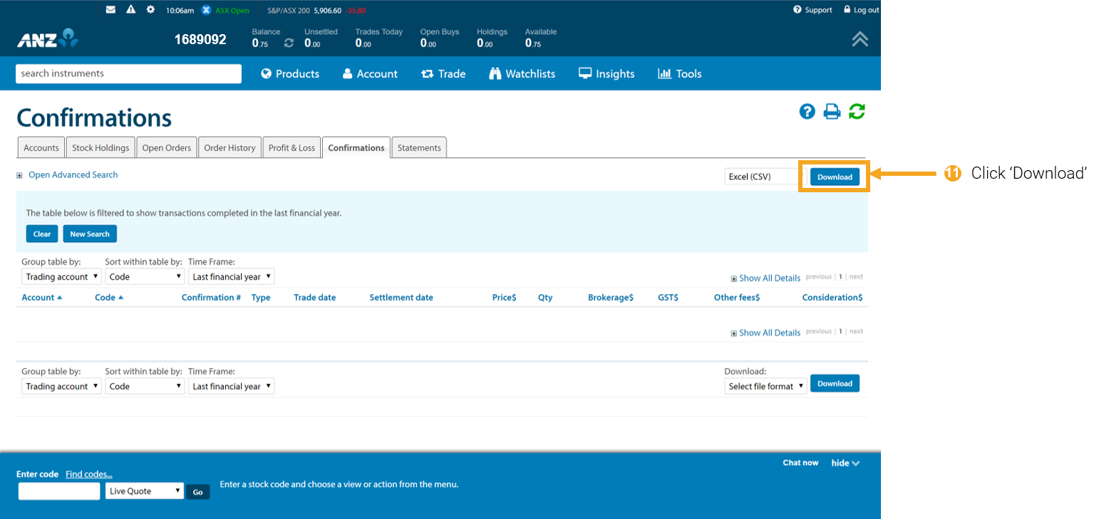11 - ANZ Share Investing