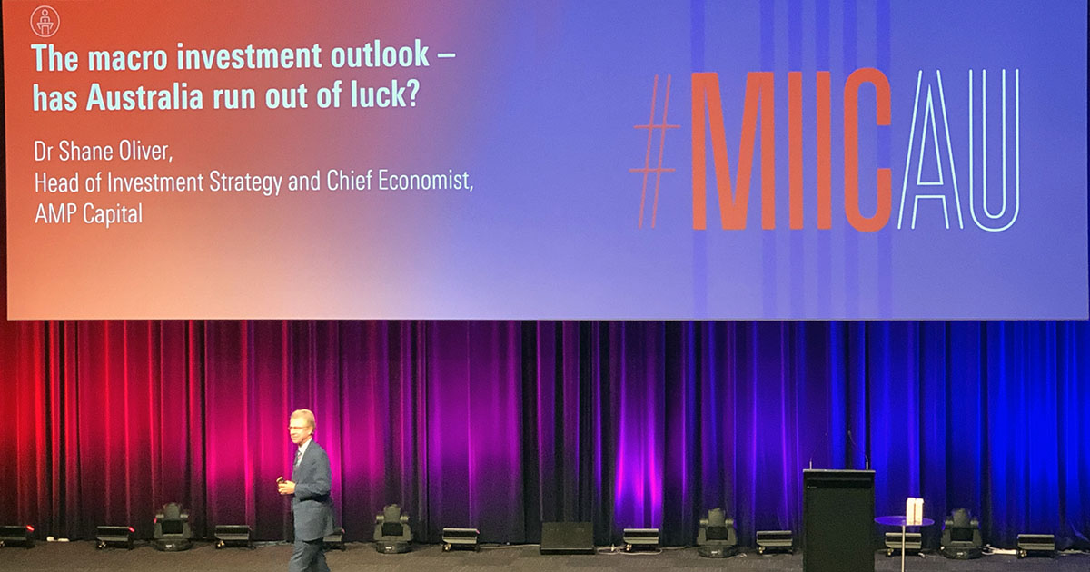 Shane Oliver AMP Morningstar