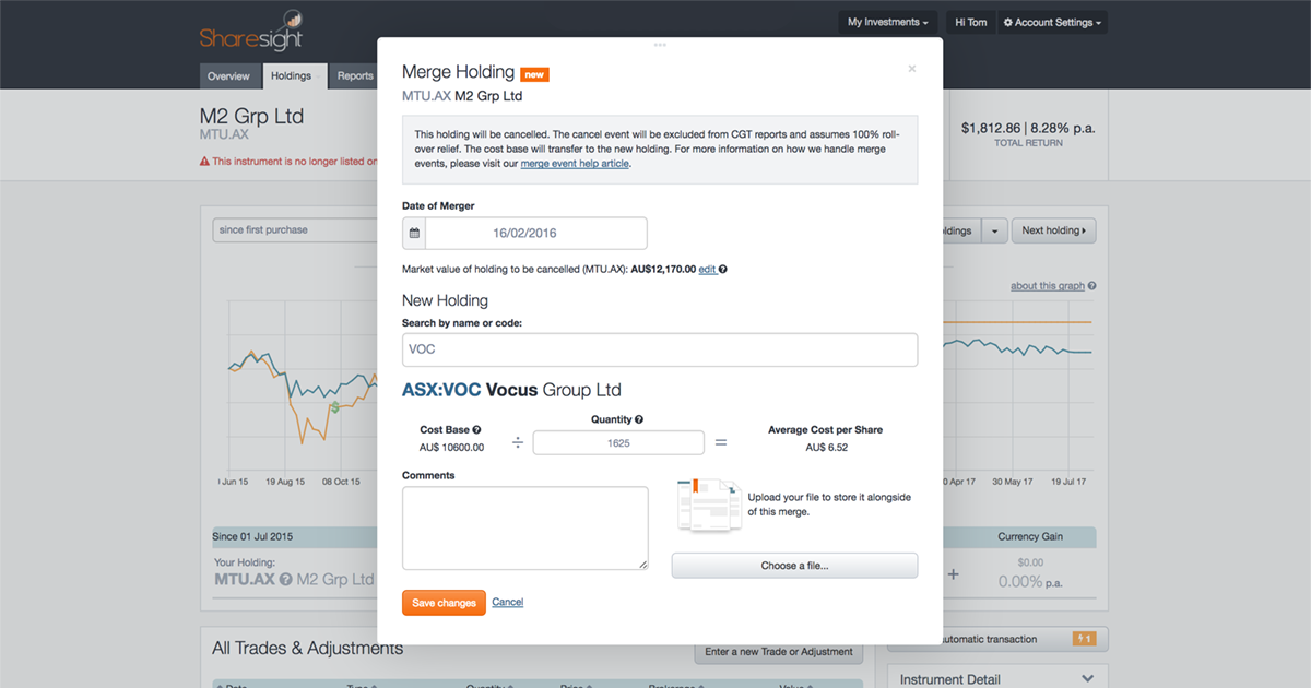 featured - merge holding