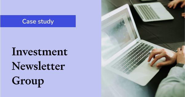 The Investment Newsletter Group Sharesight Case study