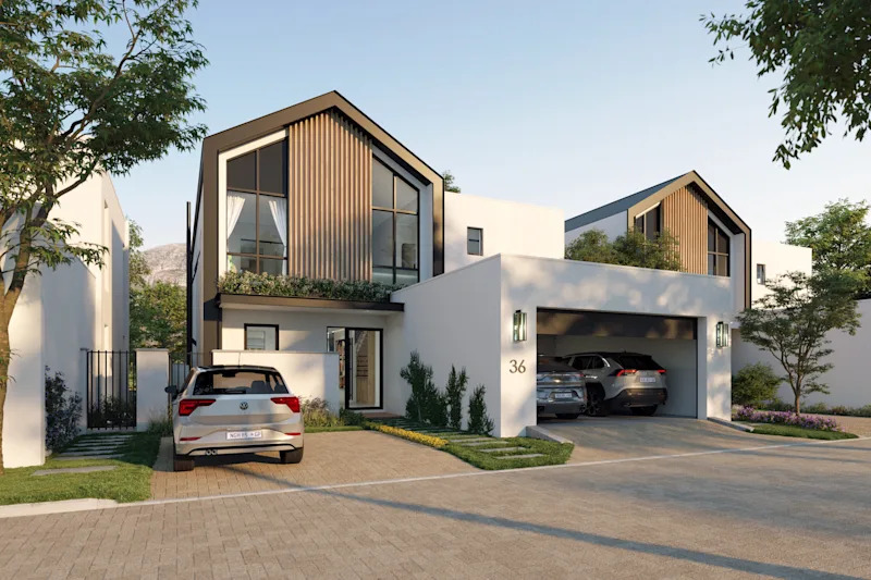 Drakenzicht Villa D 4-Bed Exterior Front A6 CC
