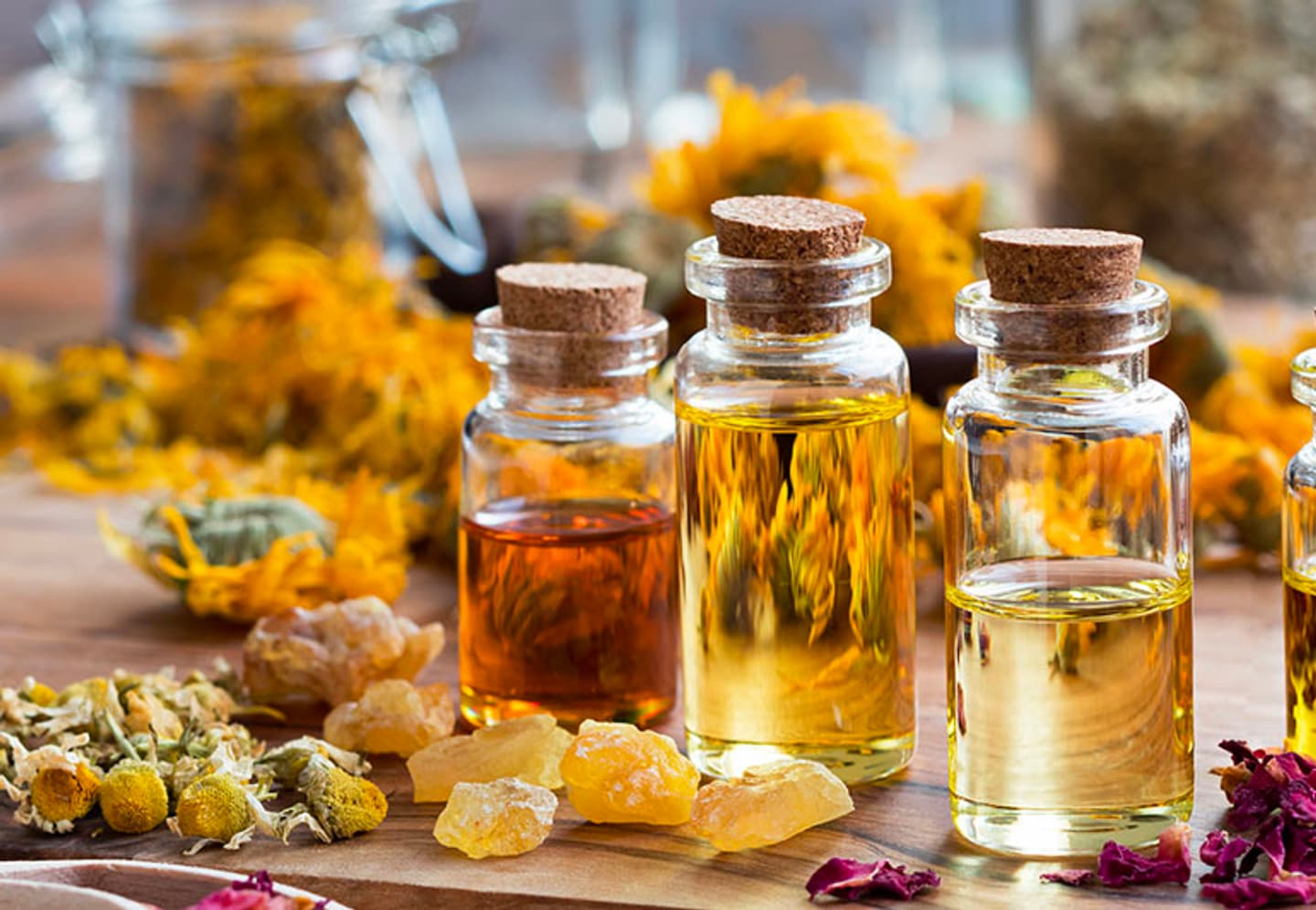 essential oils with floral