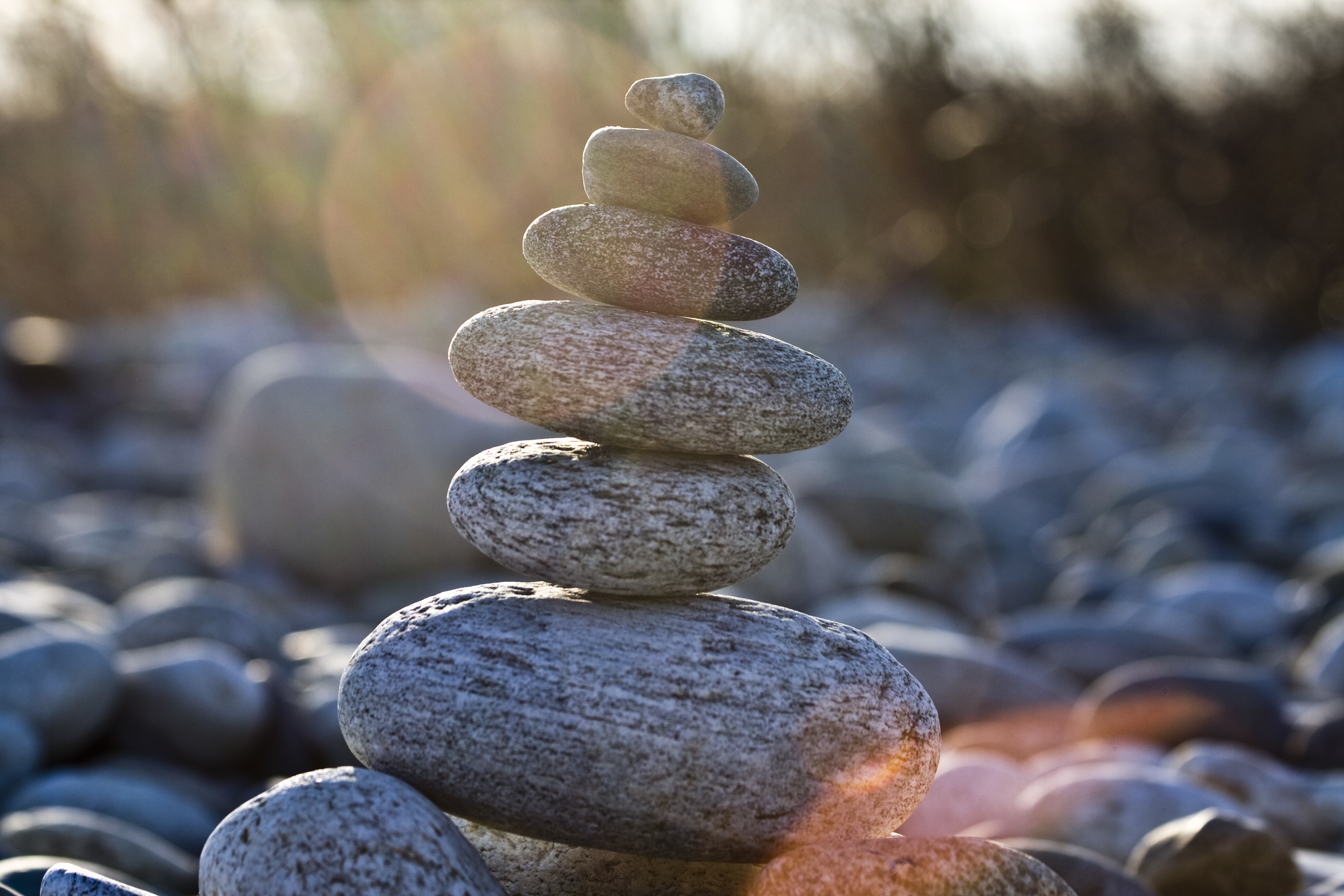 Stacked stones