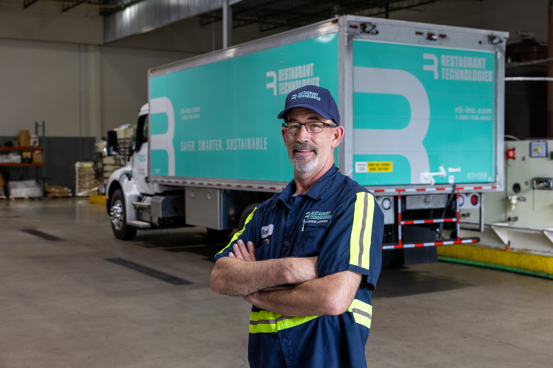 RTI Warehouse Truck Depot Driver HERO