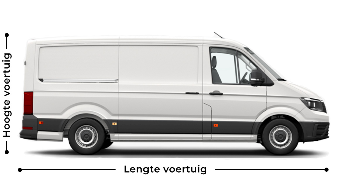 Afmetingen-Volkswagen-Crafter-L2H1