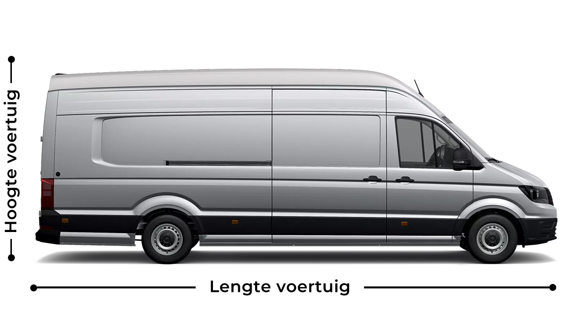 Afmetingen-Volkswagen-Crafter-L4H3 (2017 - heden)