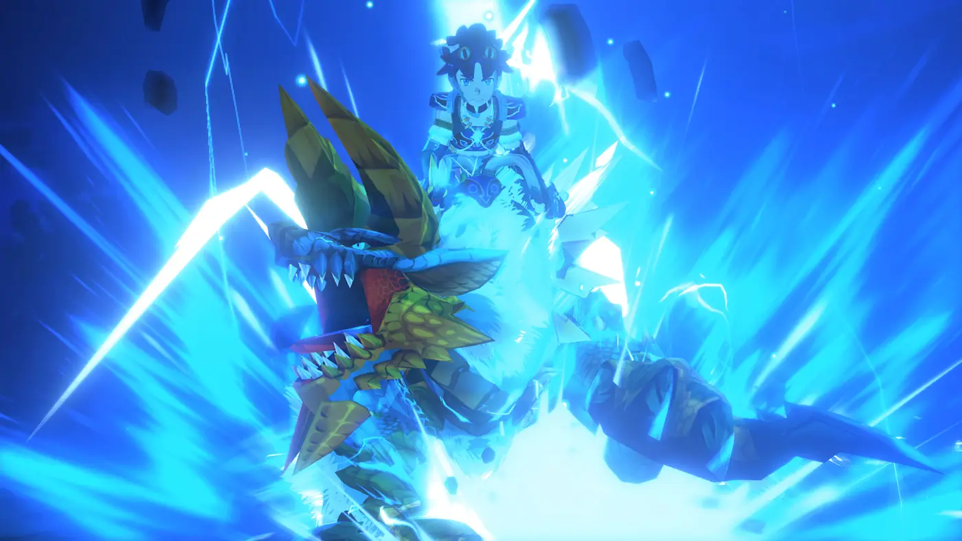 廣闊的探索世界場景