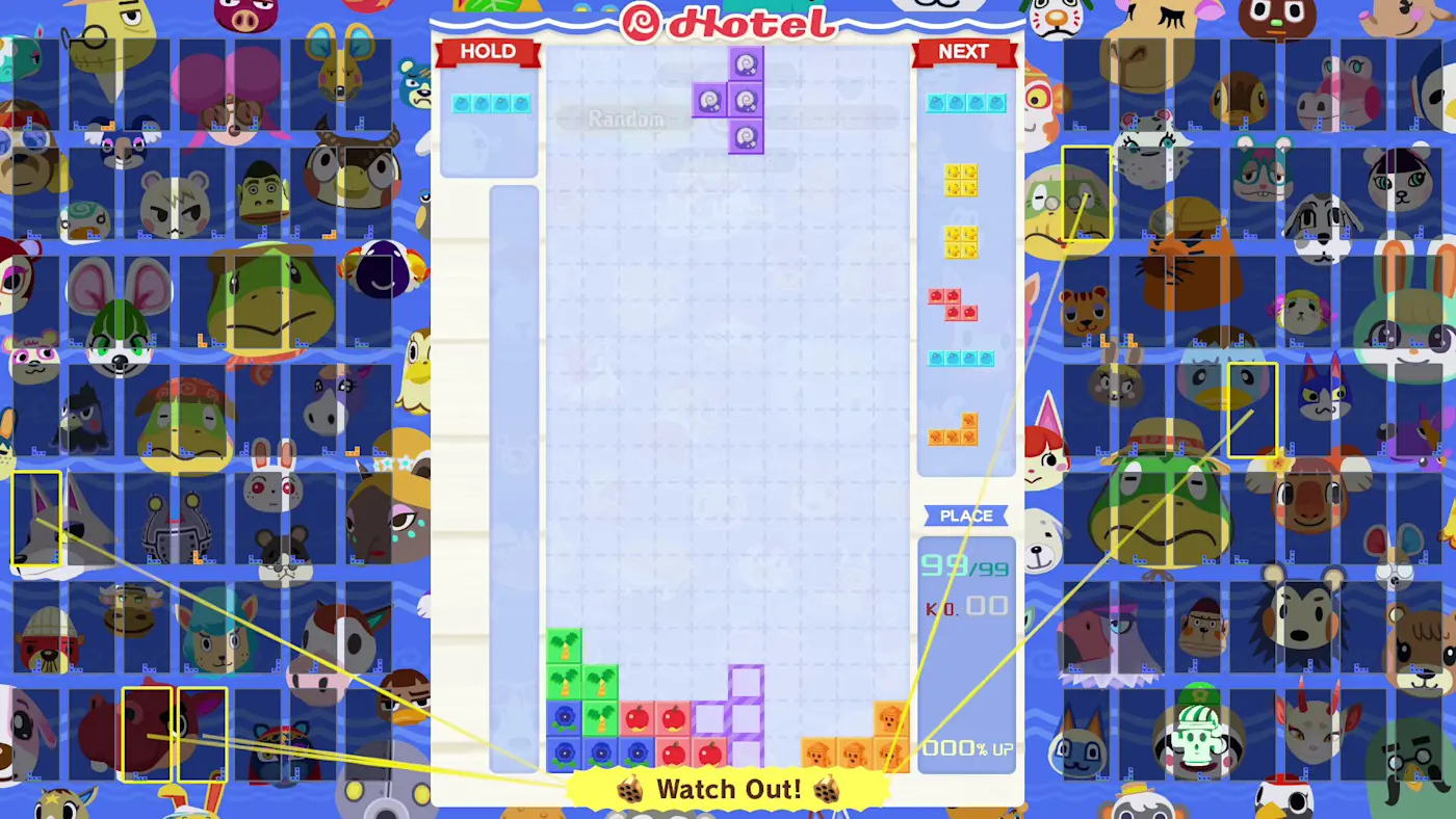 TETRIS® 99 活動遊戲截圖