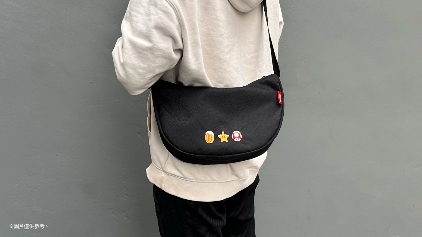 側背包男模穿搭展示