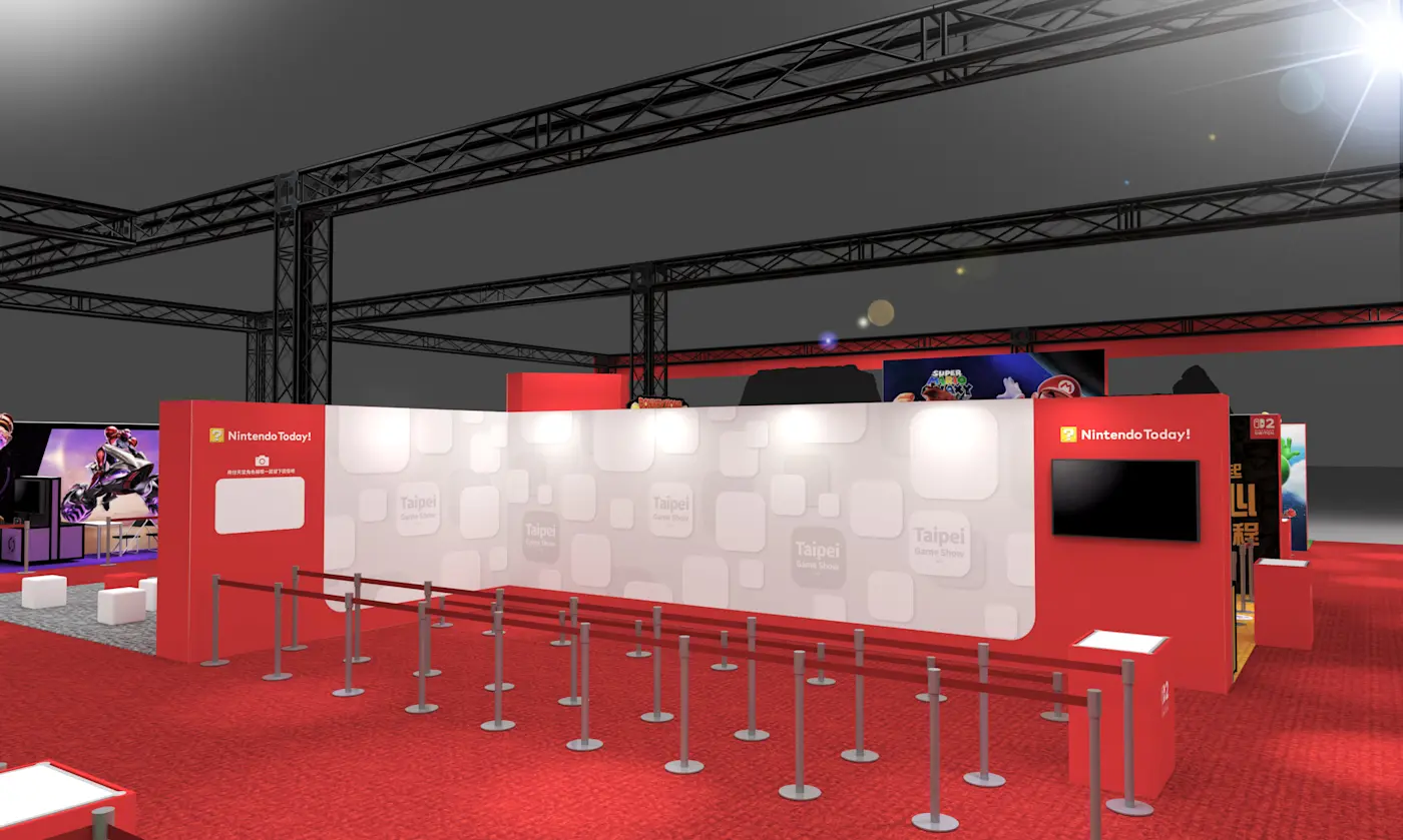 Nintendo Today! 會場限定相框拍照區