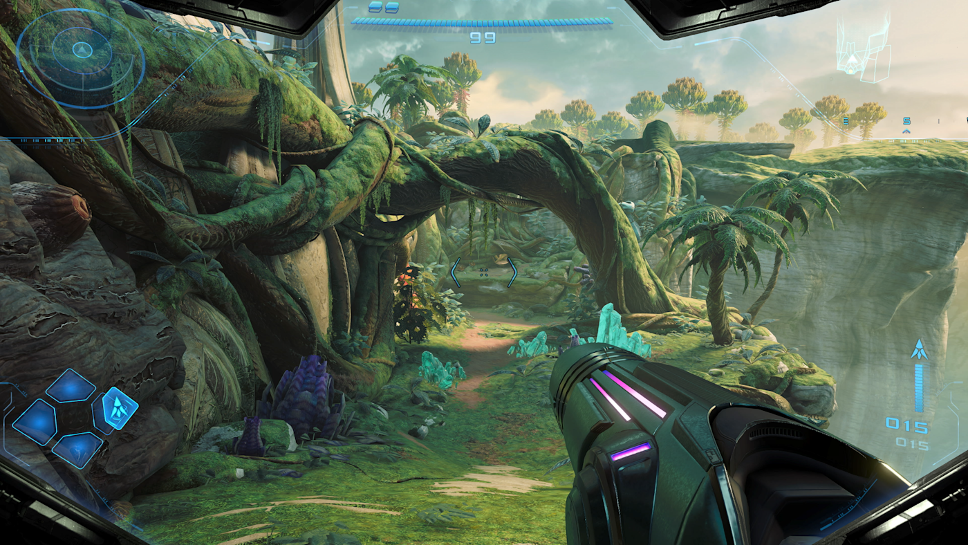 第一人稱探索畫面 01