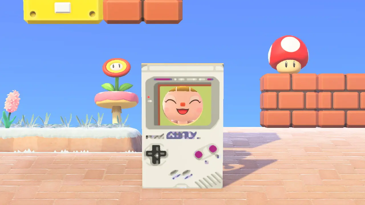 Game Boy 露臉立牌趣味展示