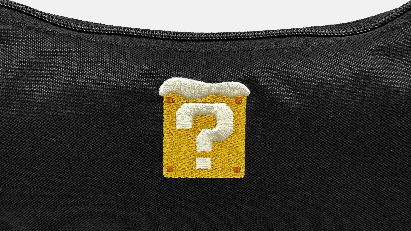 側背包正面細節特寫