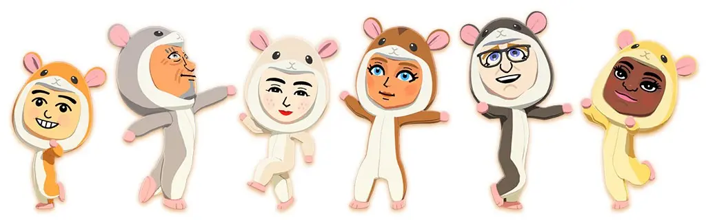 變身倉鼠套組示意