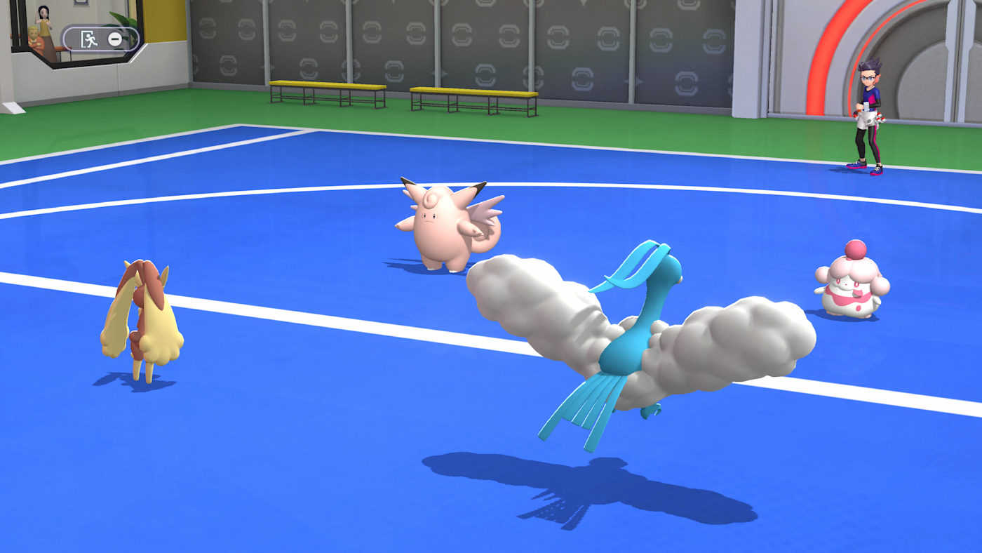 自由對戰畫面示意