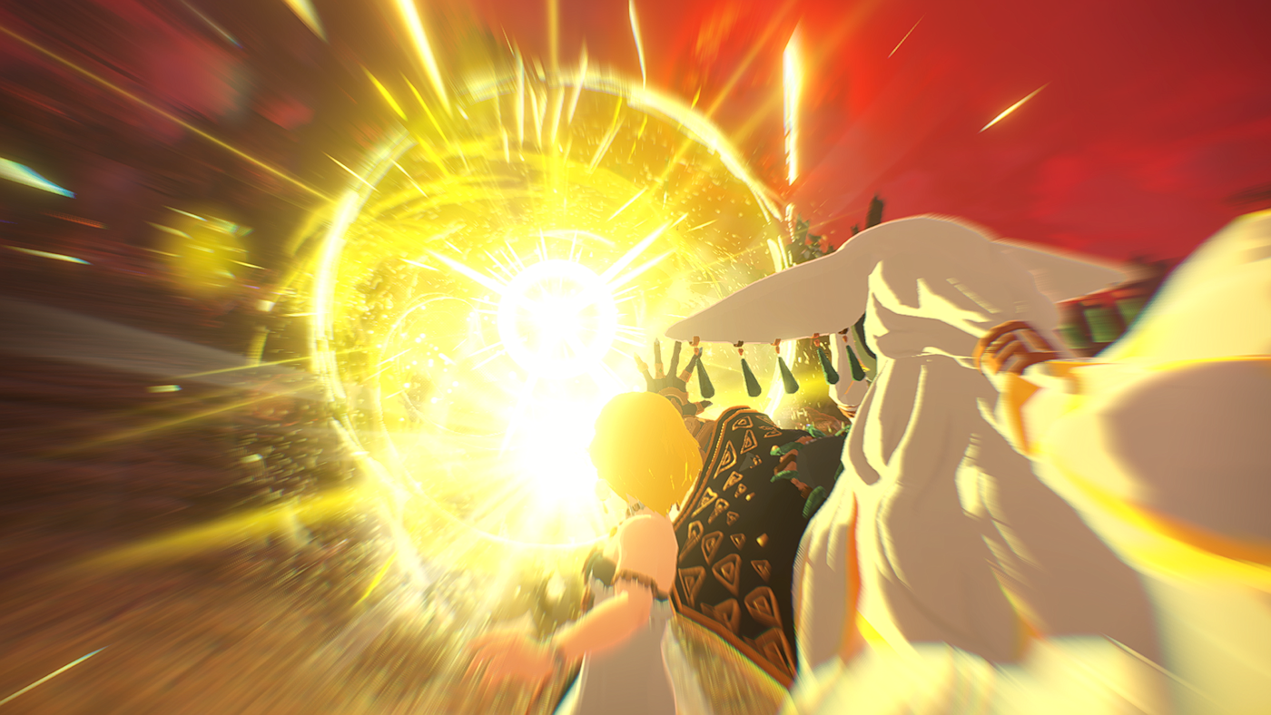 同步攻擊的華麗畫面