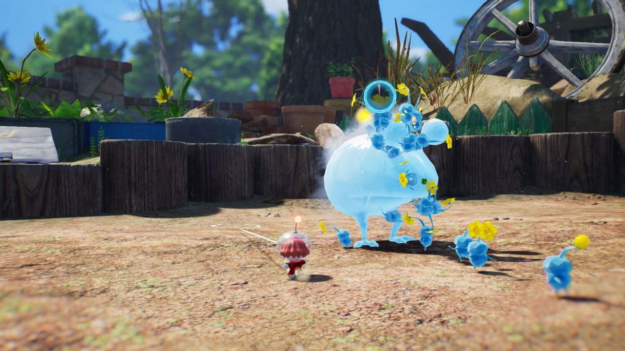 Pikmin 4 救援犬歐慶與皮克敏