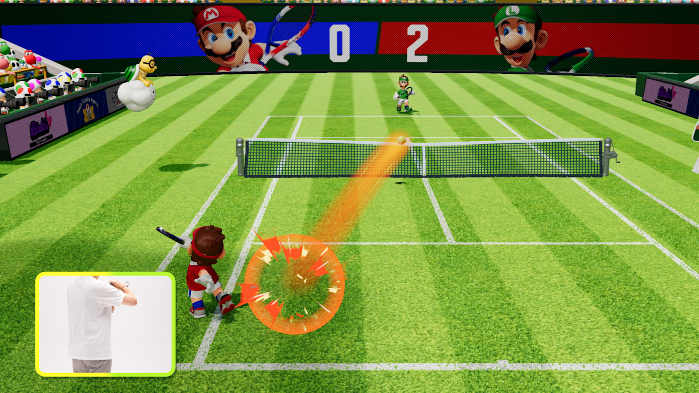 支援體感操作的揮動模式