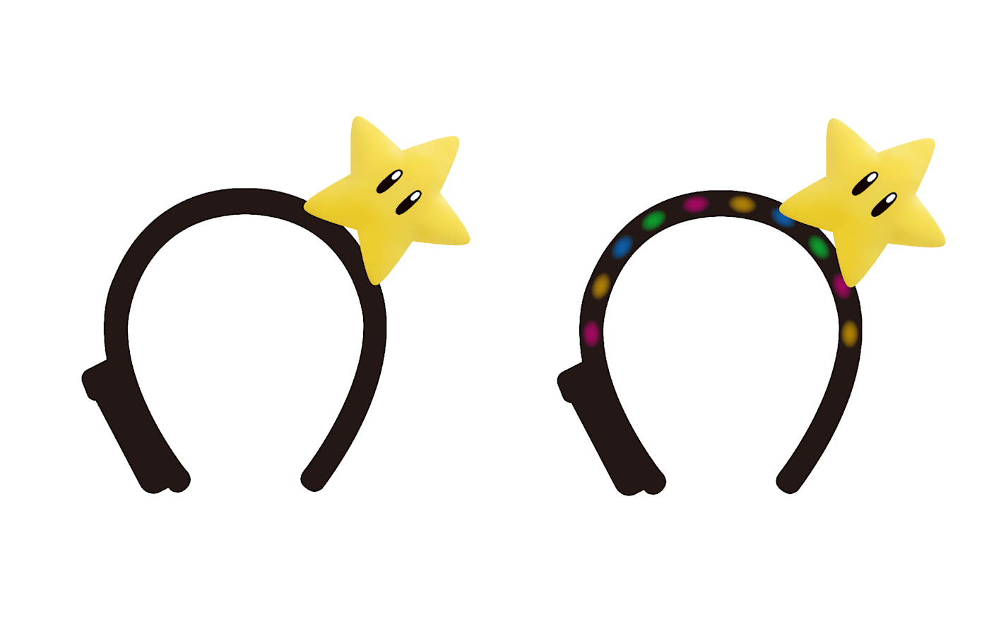 無敵星發光髮箍限定商品