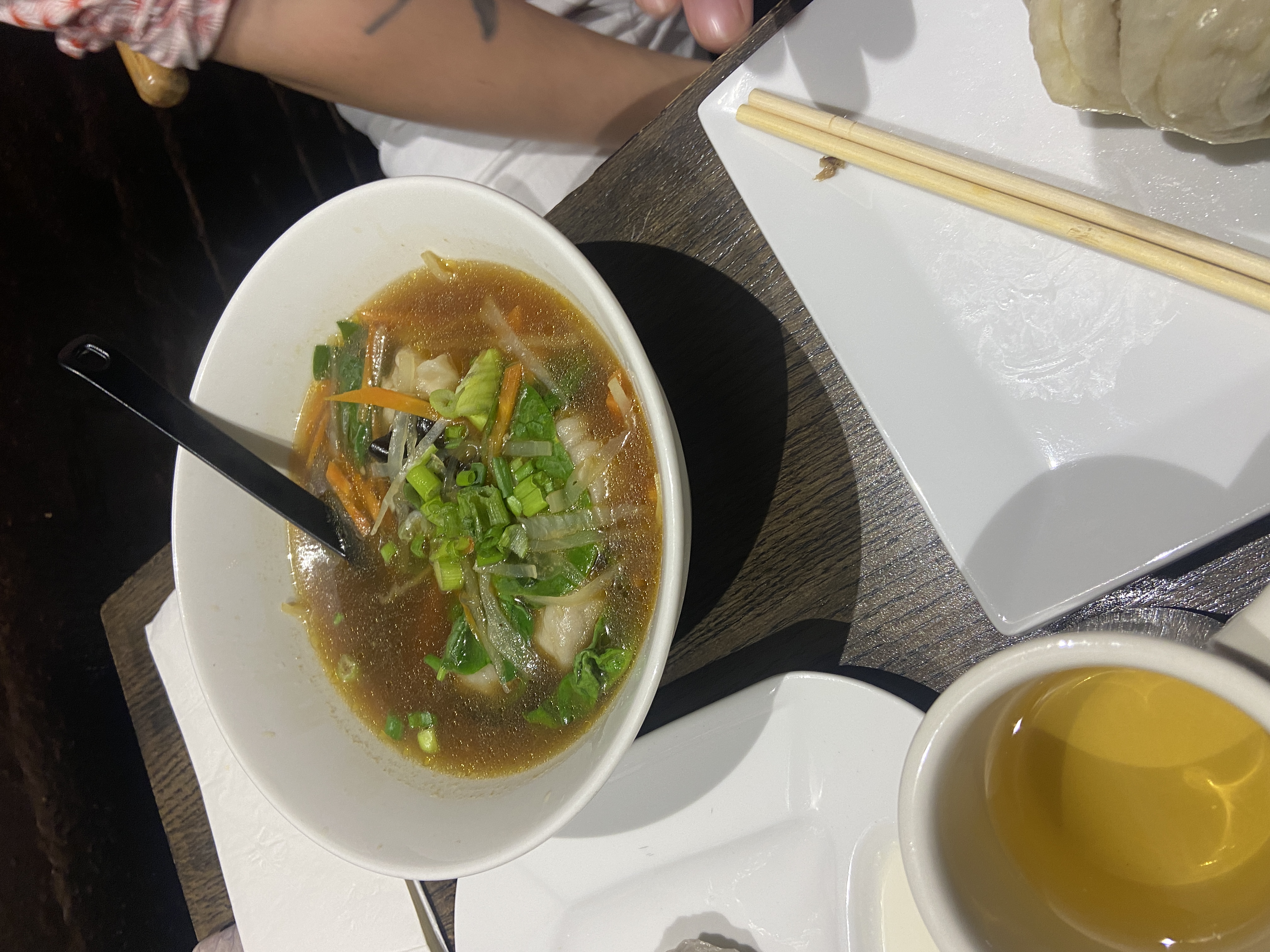 Monthuk (dumpling soup)