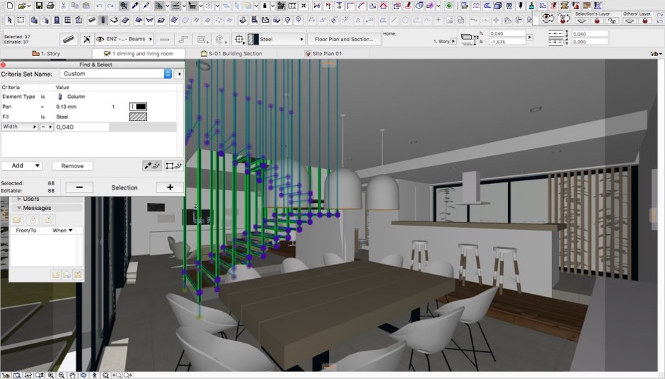 3D modeling in ARCHICAD